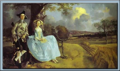 "Mr. and Mrs. Robert Andrews" 1748-49 af Thomas Gainsborough 