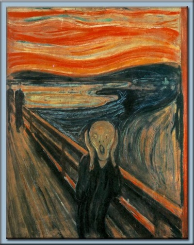 "Skriget" af: Edward Munch